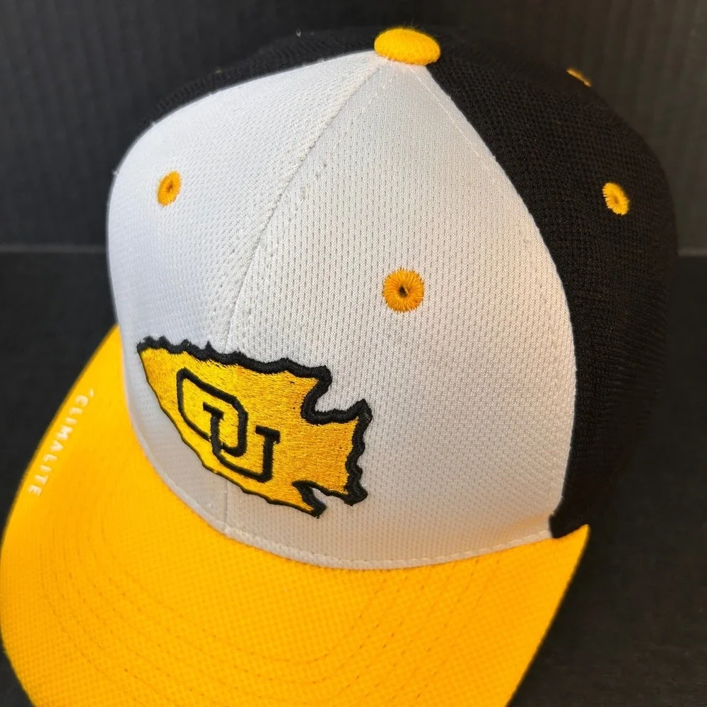 OU Arrowhead Mens White Adidas Ottawa University Climalite Snapback Hat OSFM
